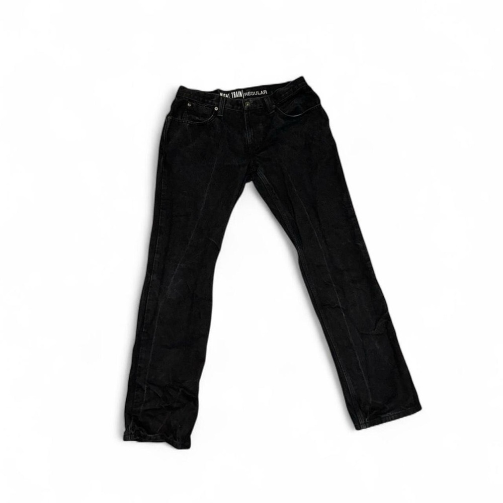 Vintage slim fit black jeans